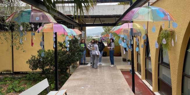 Dia de la Pau al Centre FP La Safor de Beniarjó